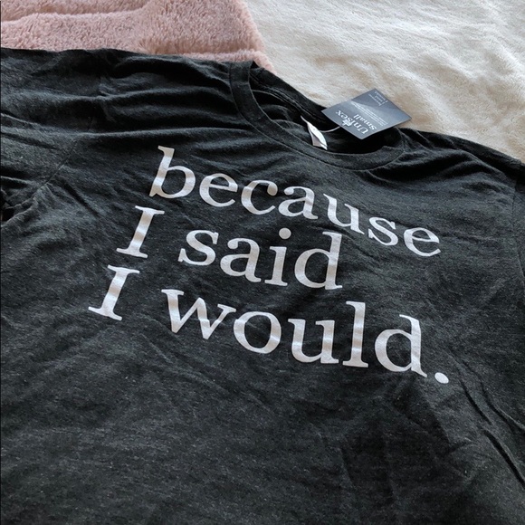 π3 for $15π BNWT βbecause I said I would.β Tee - Picture 2 of 6